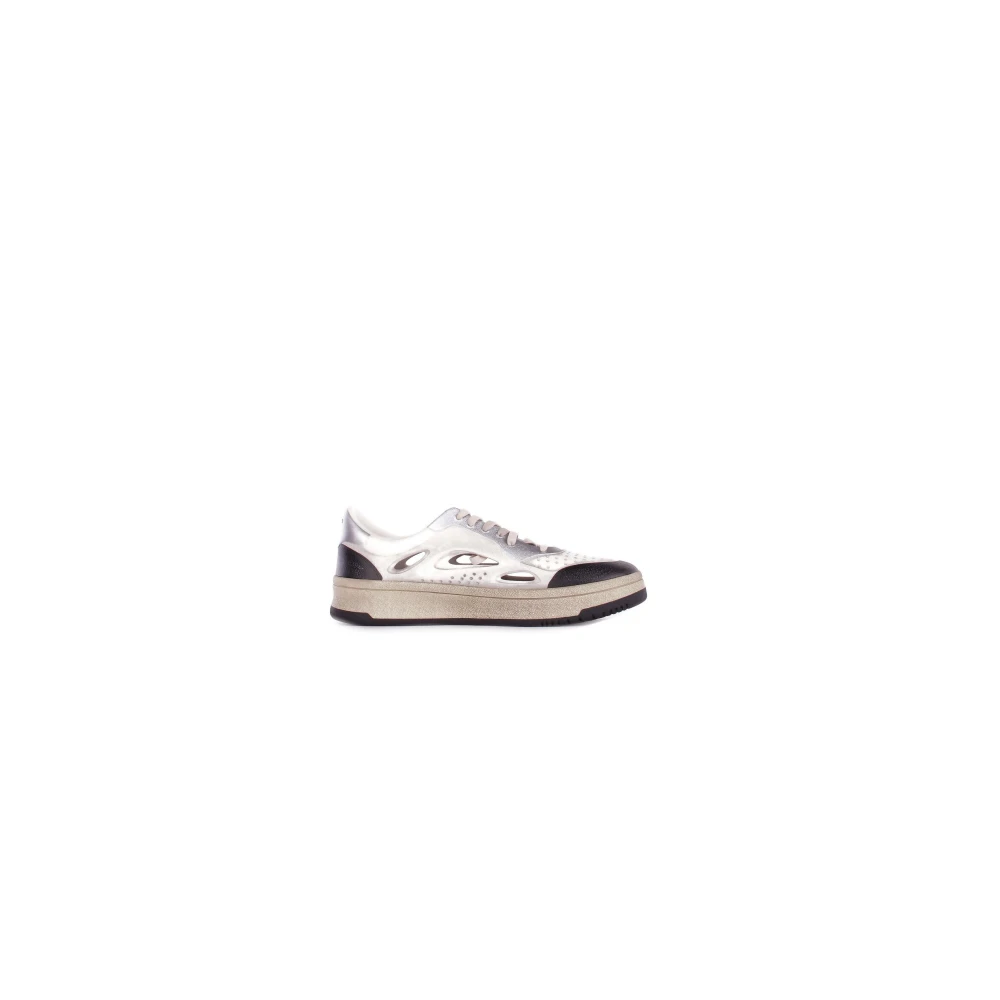 Foamers Witte Sneakers met Foamers Logo Dames Schoenen