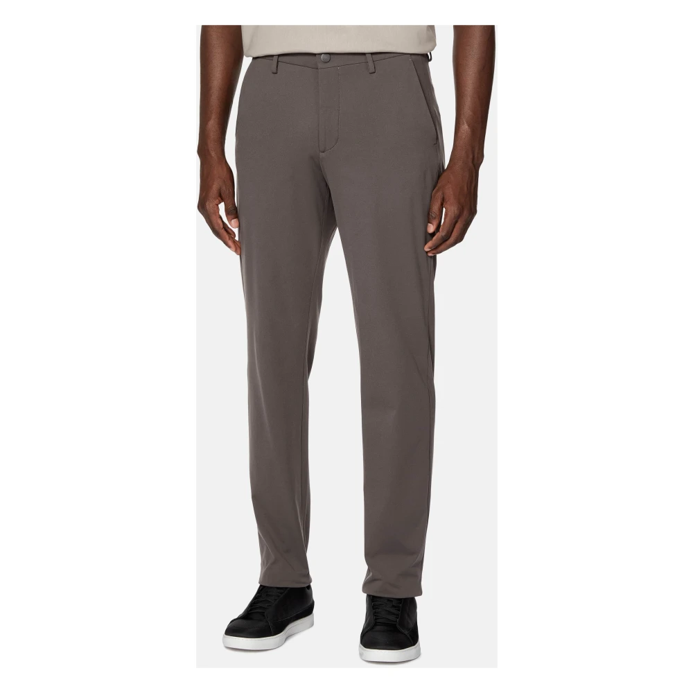 Boggi Milano B-Tech Stretch Nylon Broek Beige Heren