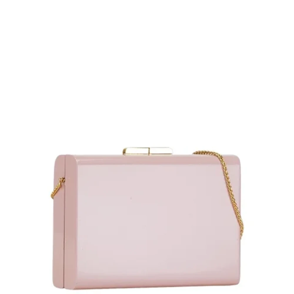 Salvatore Ferragamo Pre-owned Plastic shoulder-bags Pink Dames