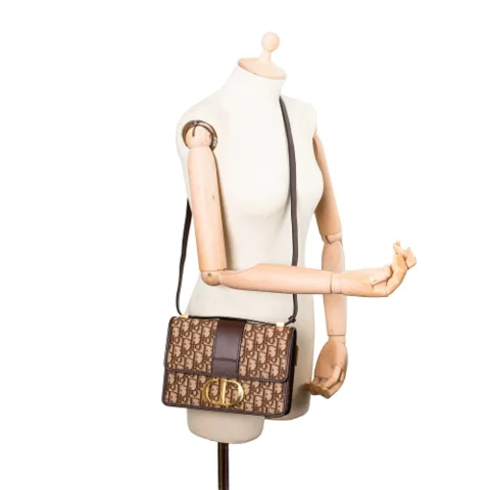 Dior Vintage Pre-owned Cotton dior-bags Brown Dames