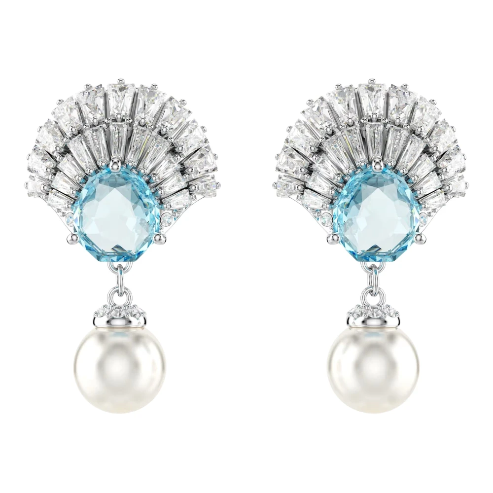 Swarovski Women's Blue Earrings Drop Idyllia 5680301