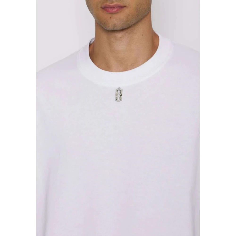 John Richmond Heren Rostok T-shirt White Heren