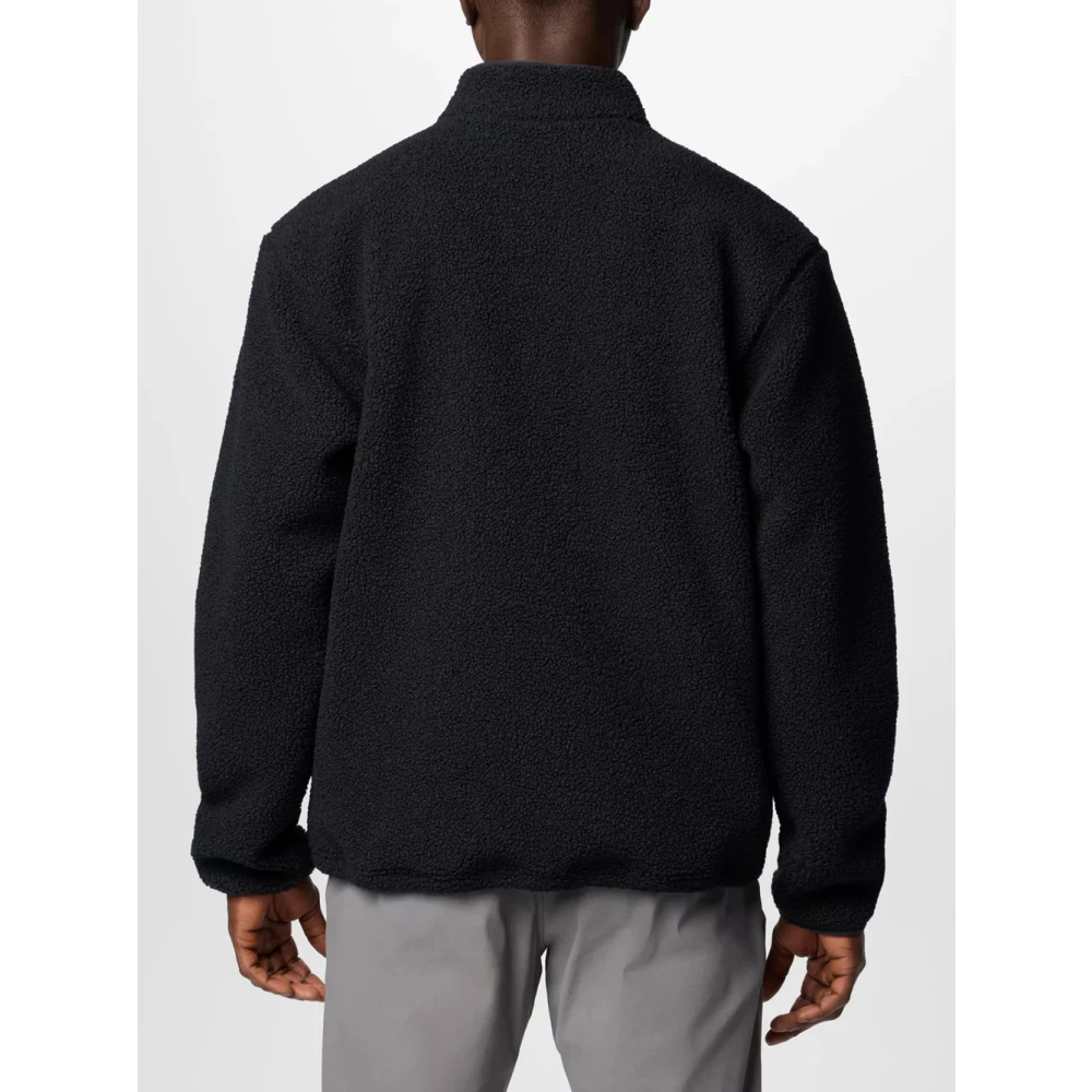 Columbia Zwarte Boucle Fleece Ritsjas Black Heren
