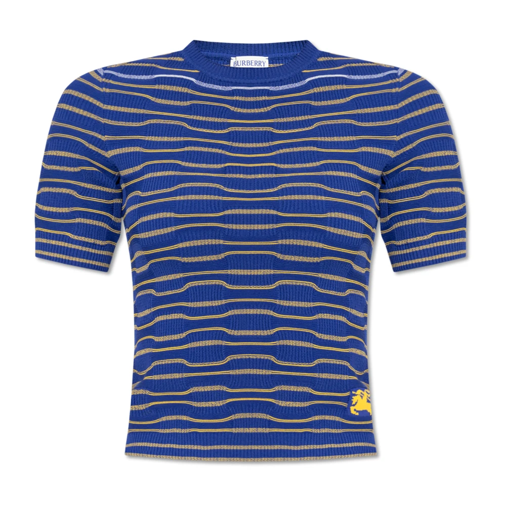 Burberry Top met logo Multicolor Dames