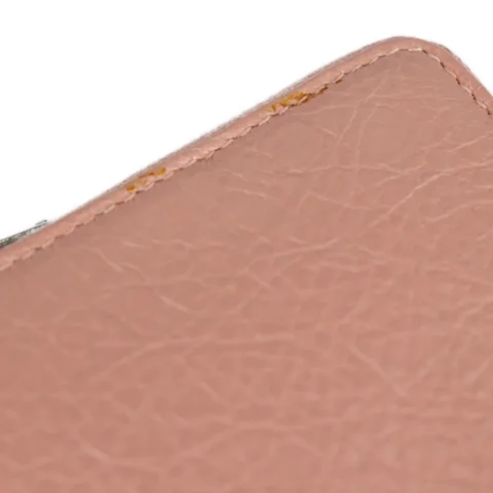 Balenciaga Vintage Pre-owned Leather wallets Pink Dames