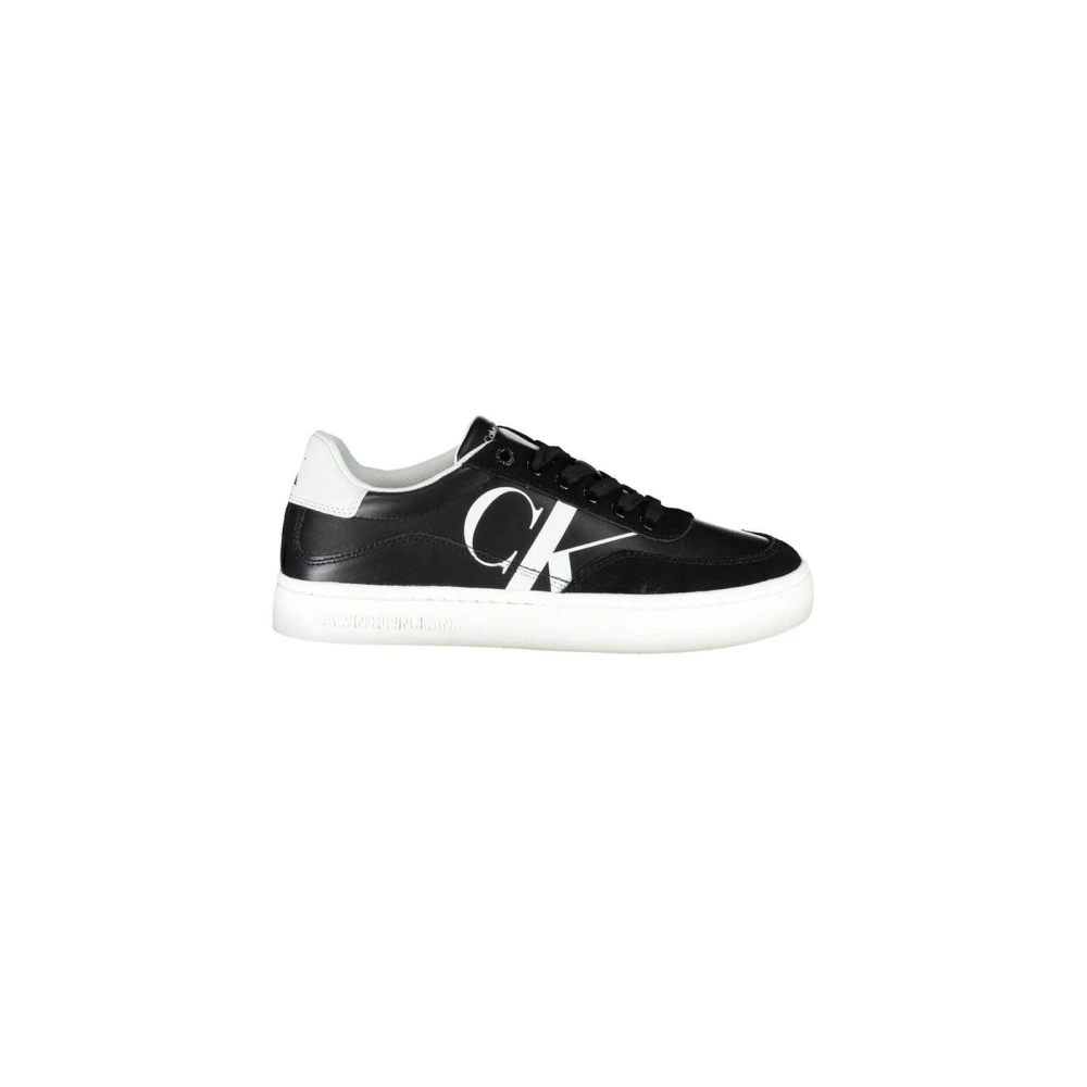 Calvin Klein Women's Black Logo Low Top Sneakers