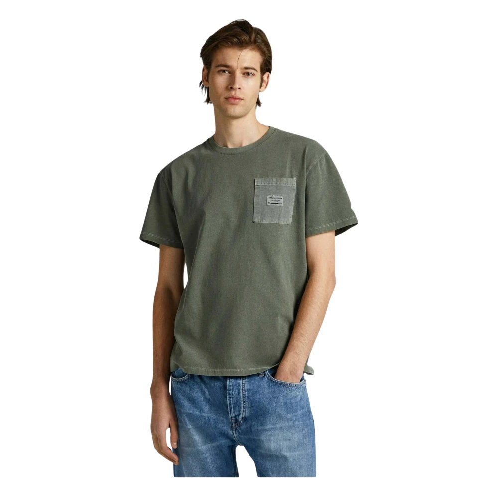 Pepe Jeans Oxford T-shirt Green Heren