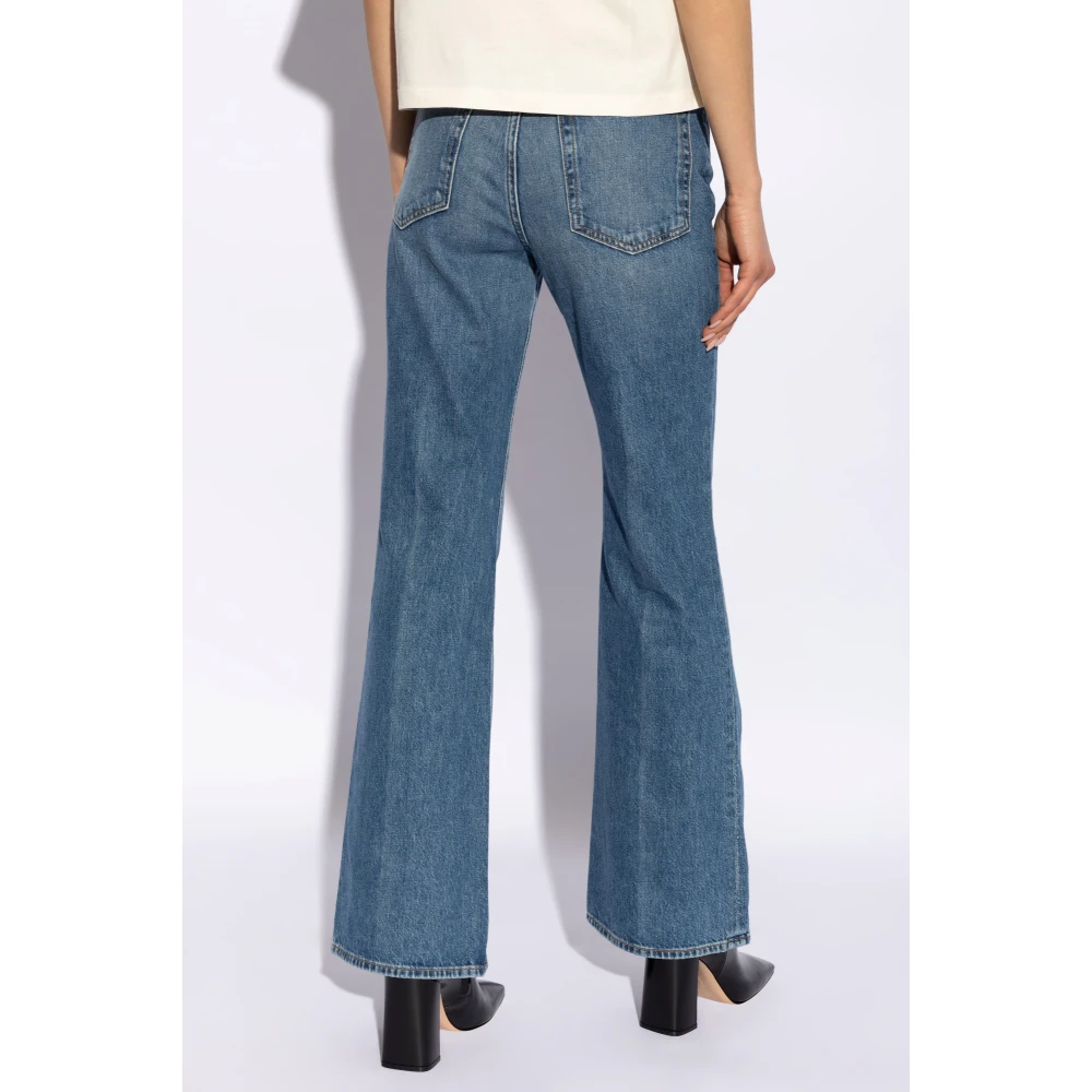 Ulla Johnson Jeans The Martine Blue Dames