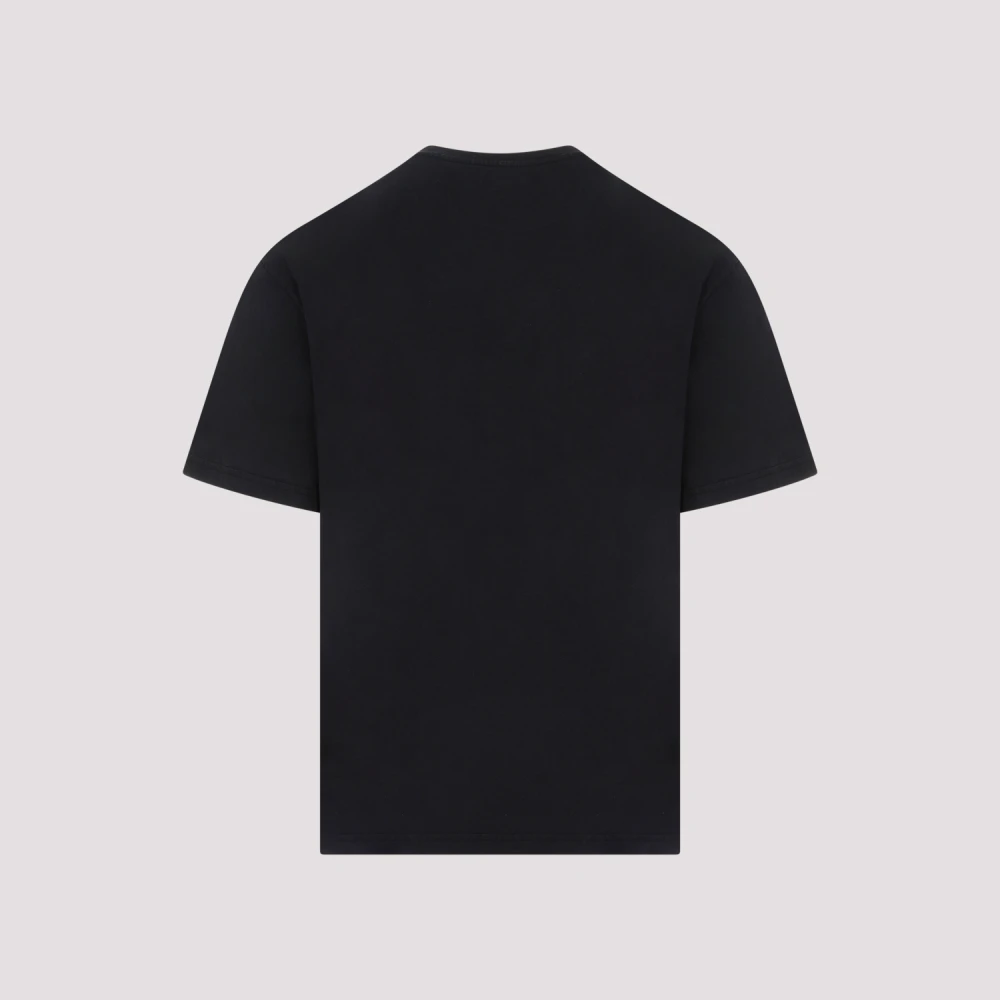 Martine Rose Klassiek T-shirt Zwart Pigmentverf Black Heren