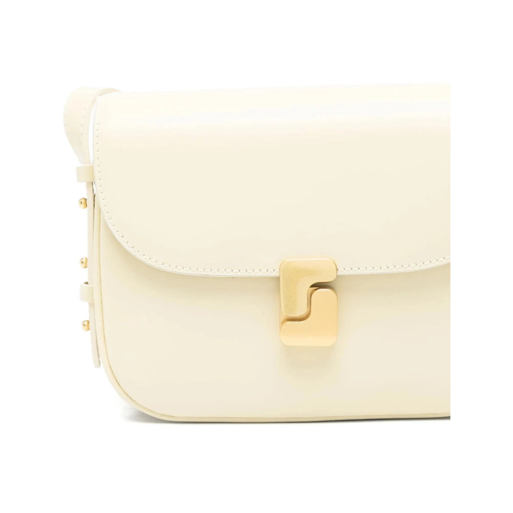 Soeur Gele Schoudertas met Push-Lock Yellow Dames