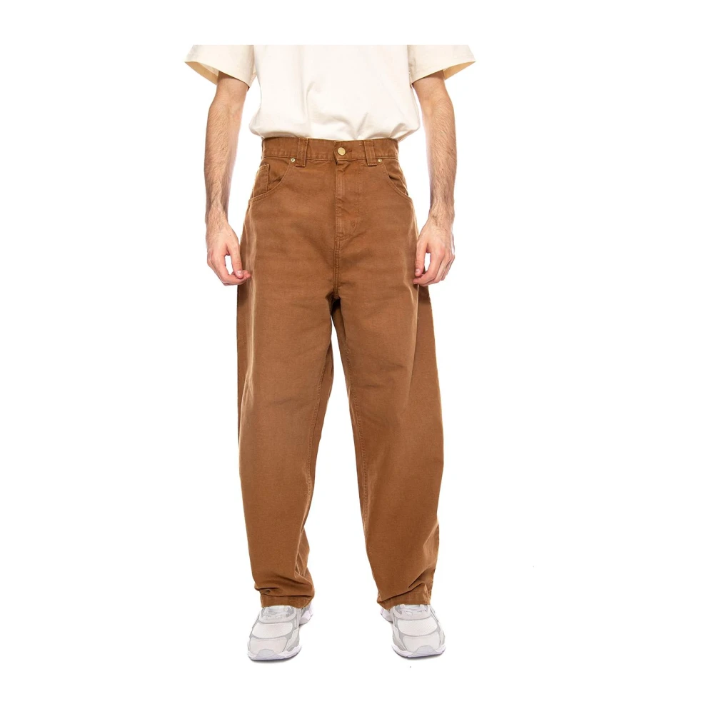Carhartt Wip Men's Brown Brandon Pant - Wide Trousers - S - Trousers