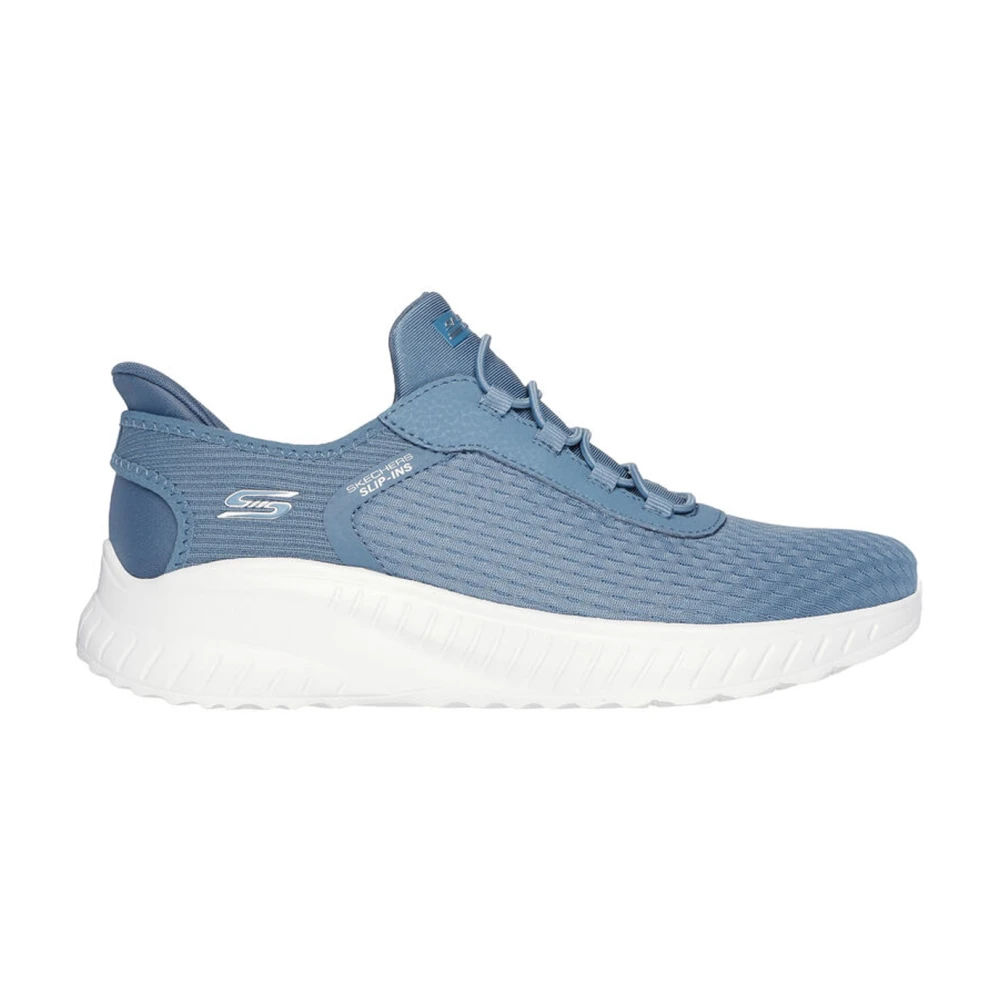 Skechers Sportiga Slip-ins med Heel Pillow Blue, Dam