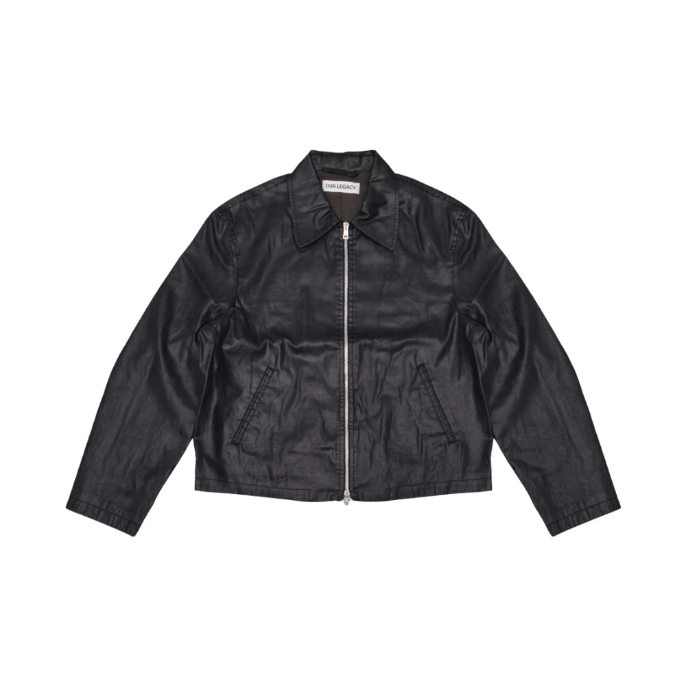 Our Legacy Mini Jacket Worker - Male - Light Jackets - Black - Xl - Jackets