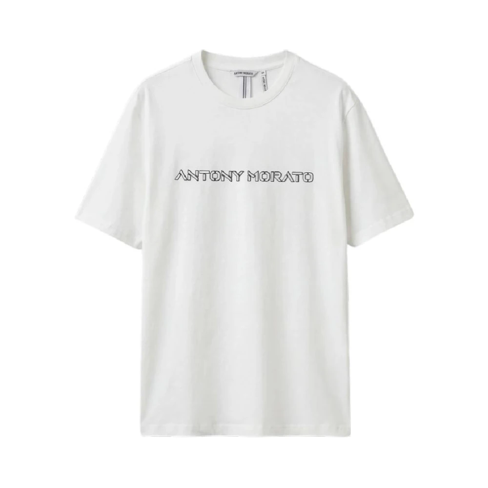 Antony Morato Uomo Beige - T-Shirt Regular Fit - Tops - S