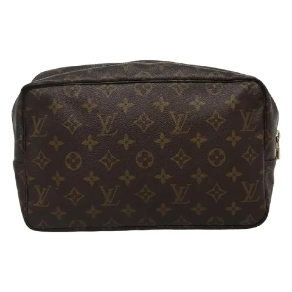 Louis Vuitton Vintage Pre-owned Canvas clutches Brown Dames
