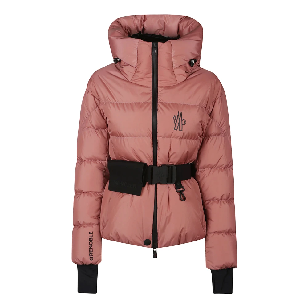 Moncler Donsjack met Bouquetin Stijl Red Dames