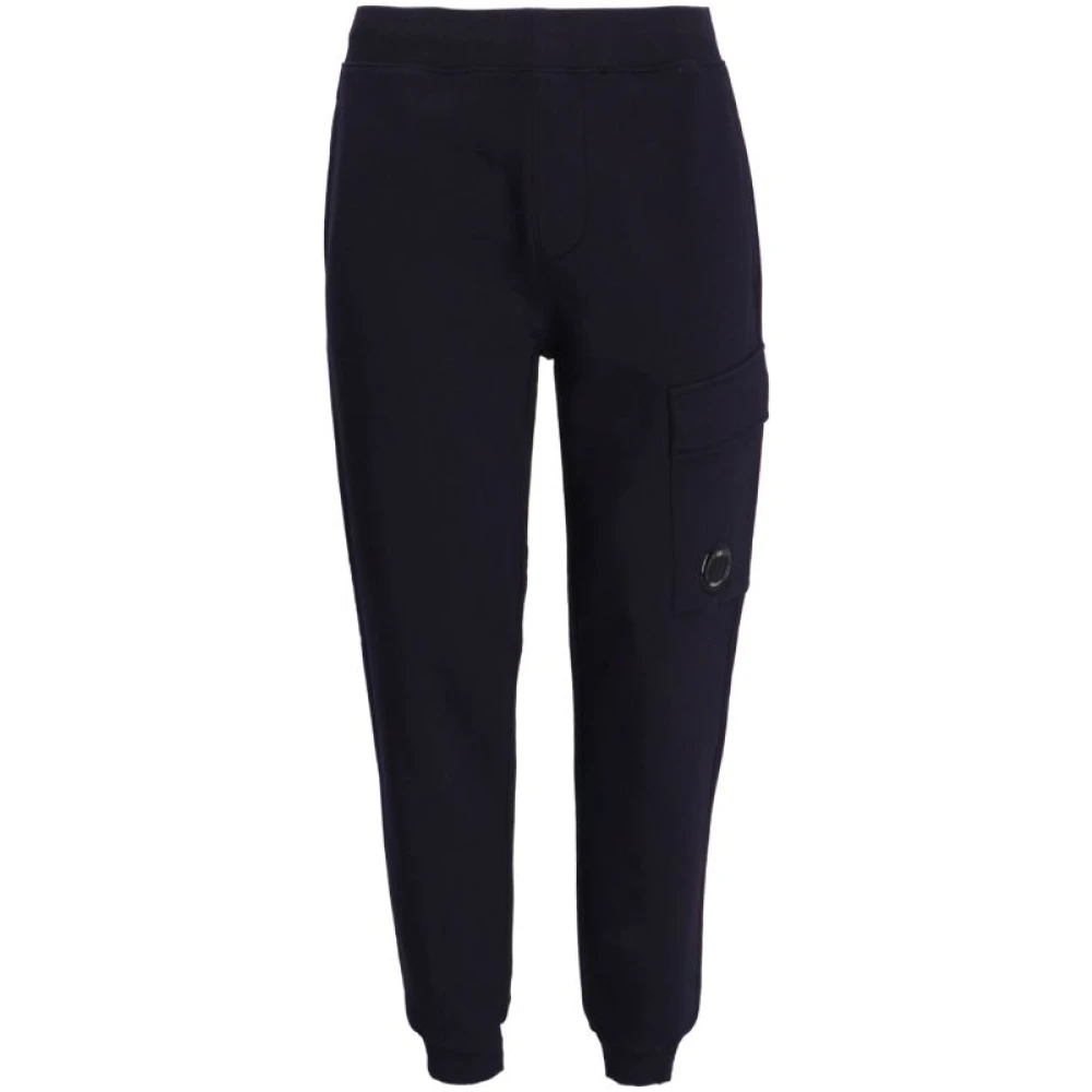 C.P. Company Cargo Joggingbroek Marineblauw Katoen Blue Heren