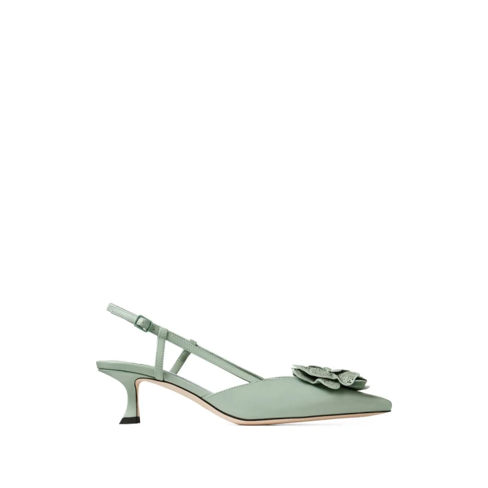 Jimmy Choo Women's Green Mimmi Sling Back 50