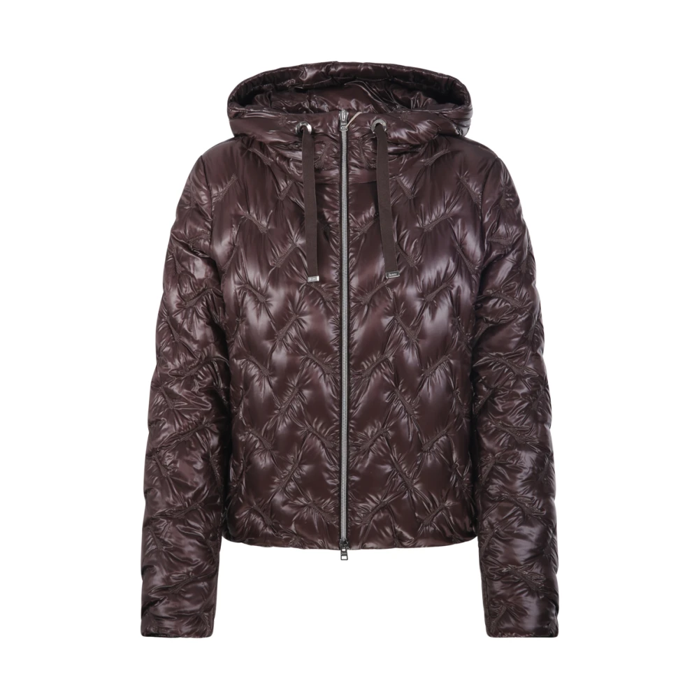 Herno , Winter Jackets, Female, Brown, S, Puffer Jacket