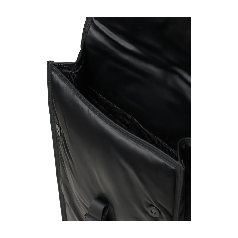 Rains Zwarte Puffed Mini Rugzak Black Heren