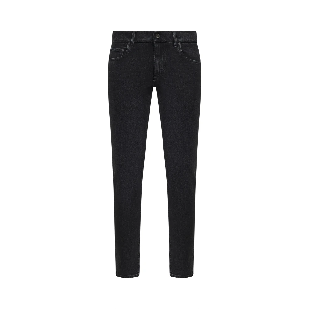 Dolce & Gabbana Men's Black Skinny Stretch Jeans