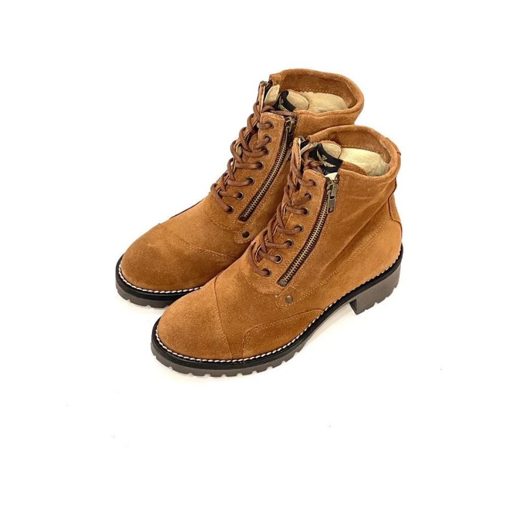 Aeronautica militare Comfortabele en stijlvolle loafers Brown Dames