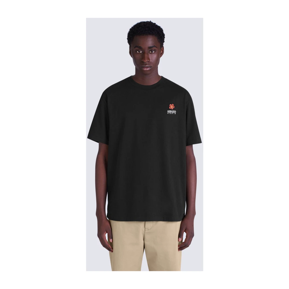Kenzo Zwarte T-shirts en Polos Black Heren