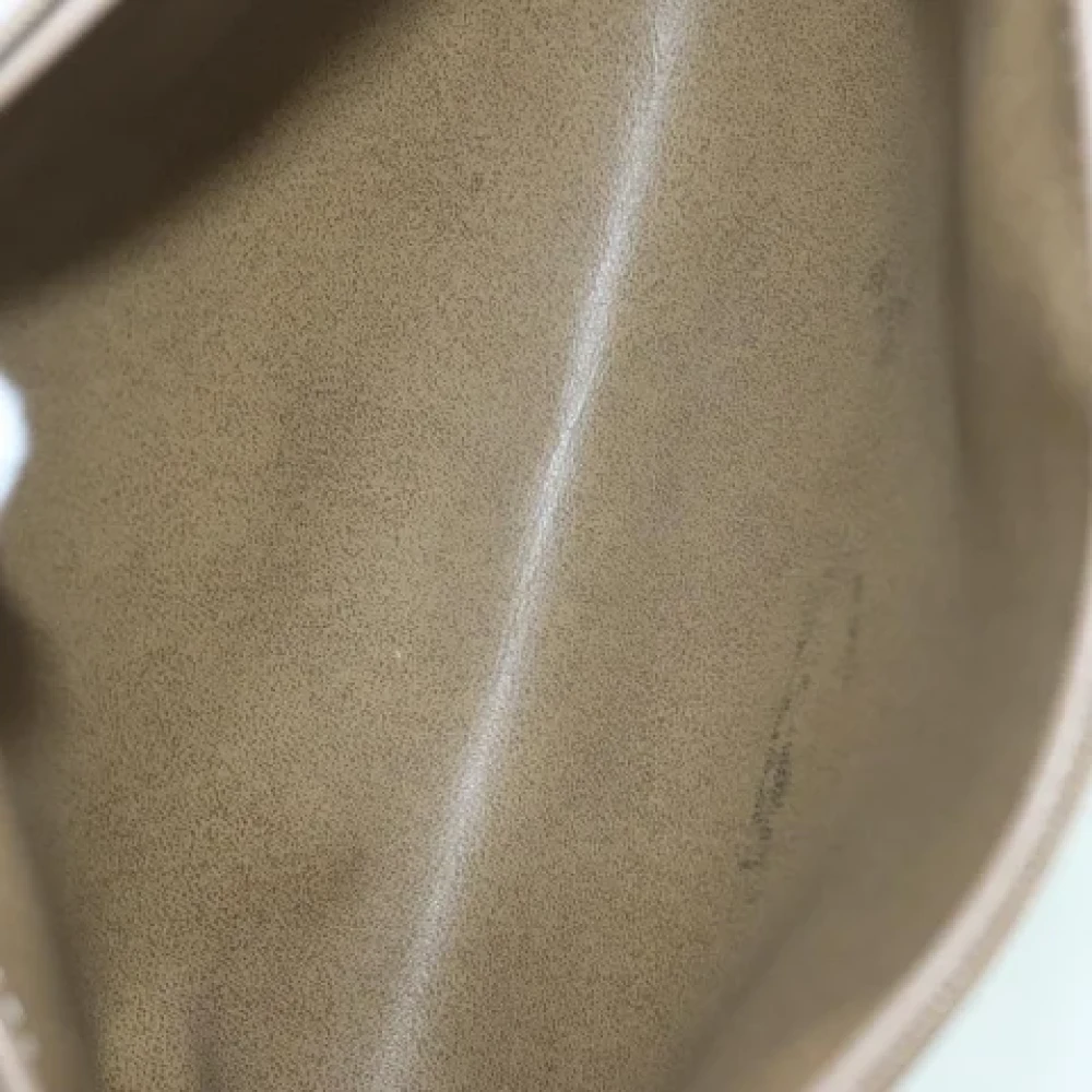 Dior Vintage Pre-owned Canvas clutches Beige Dames