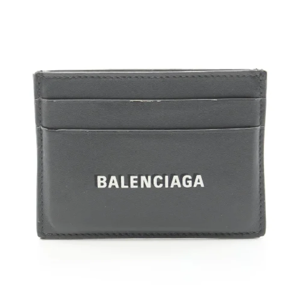 Balenciaga Vintage Pre-owned Leather home-office Black Dames
