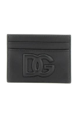 Logoed Läderkorthållare med DG-logotyp