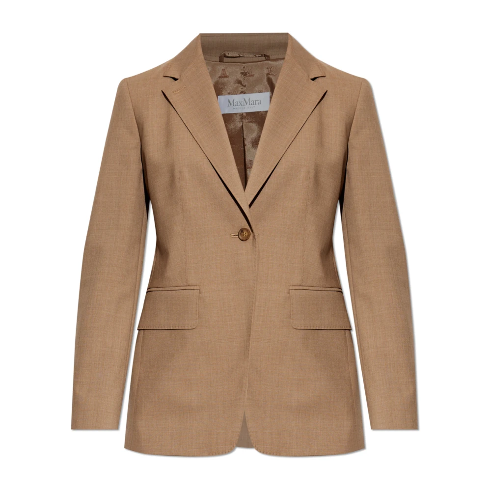 Max Mara Damen Braun Jacken, Xsgröße: