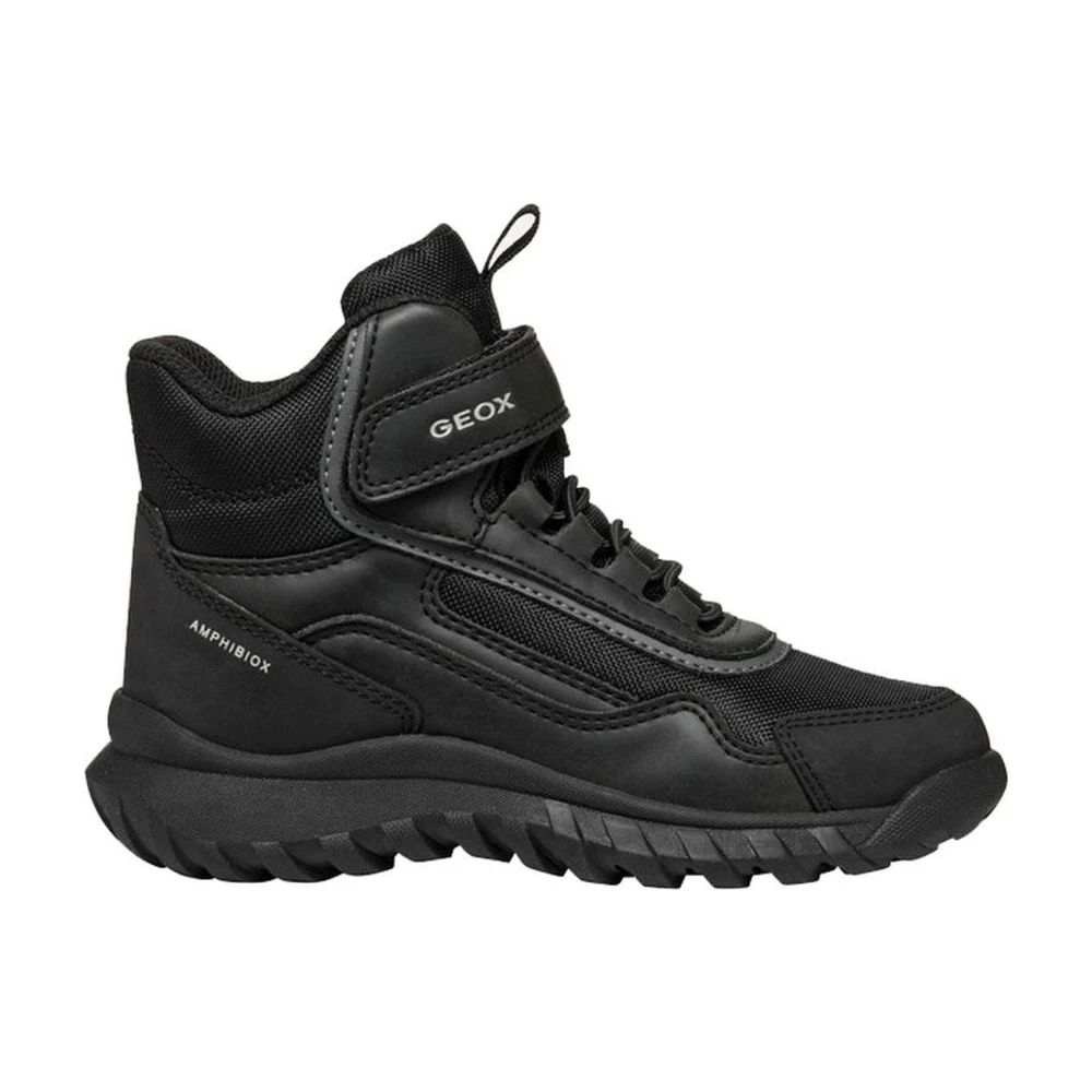 Geox Boys Black Kids Boots Size 31 Eu