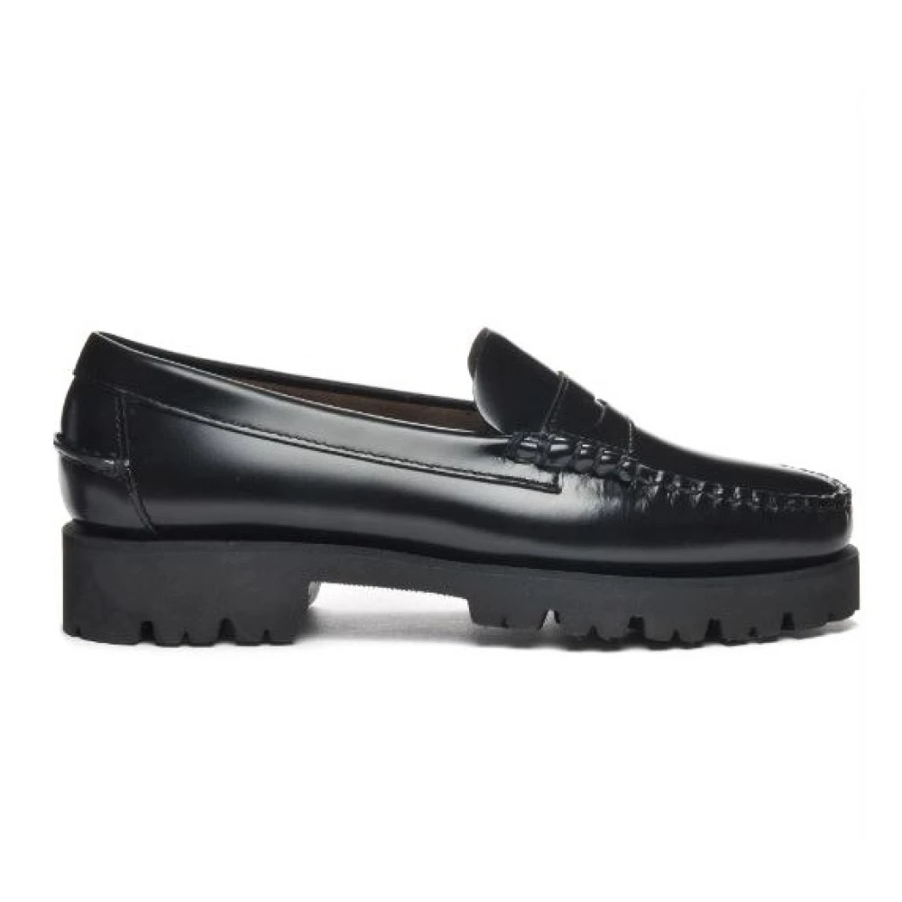 Sebago Donna Nero - Dan Lug Moccasin - Shoes - 37 Eu - Immagine 4