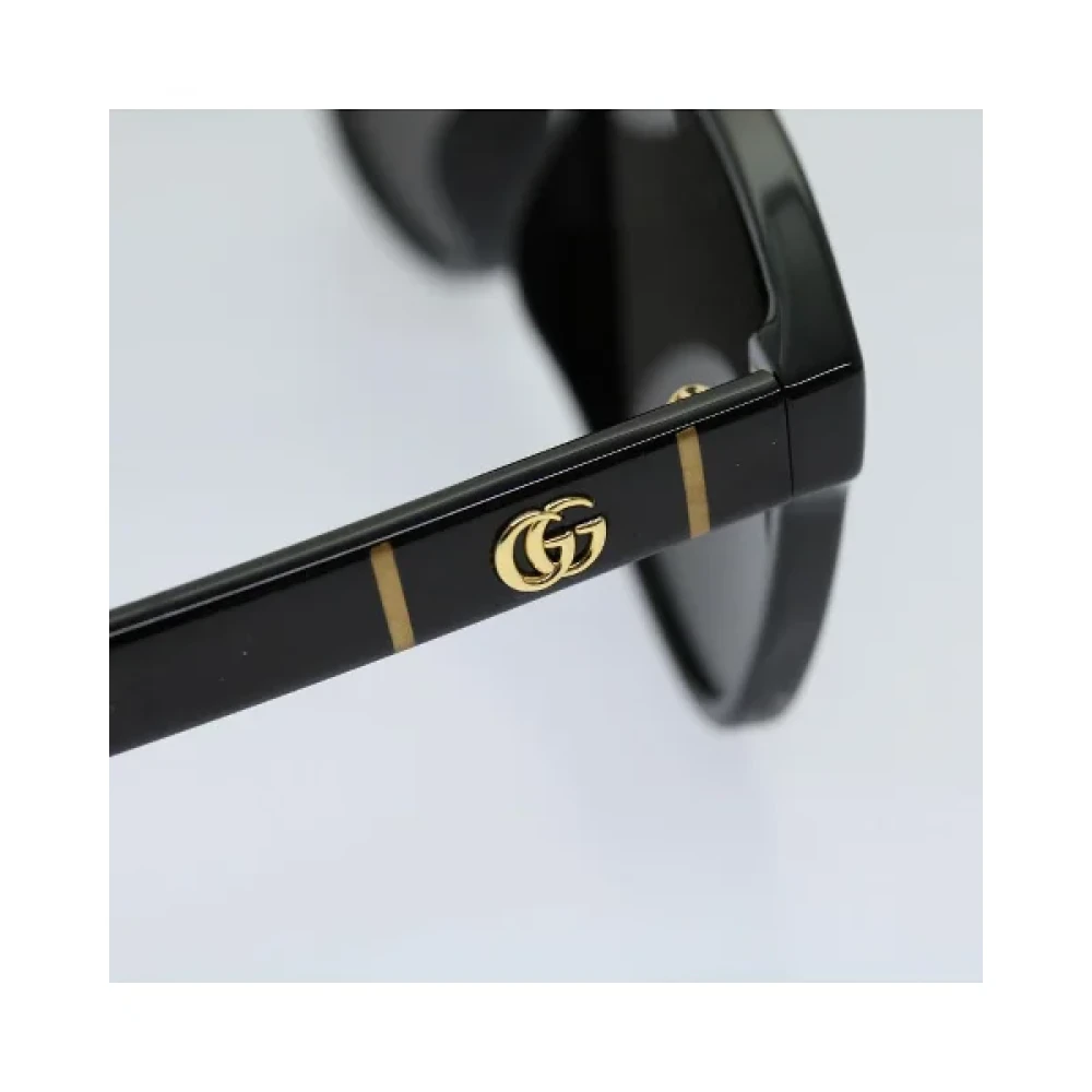 Gucci Vintage Pre-owned Plastic sunglasses Black Dames