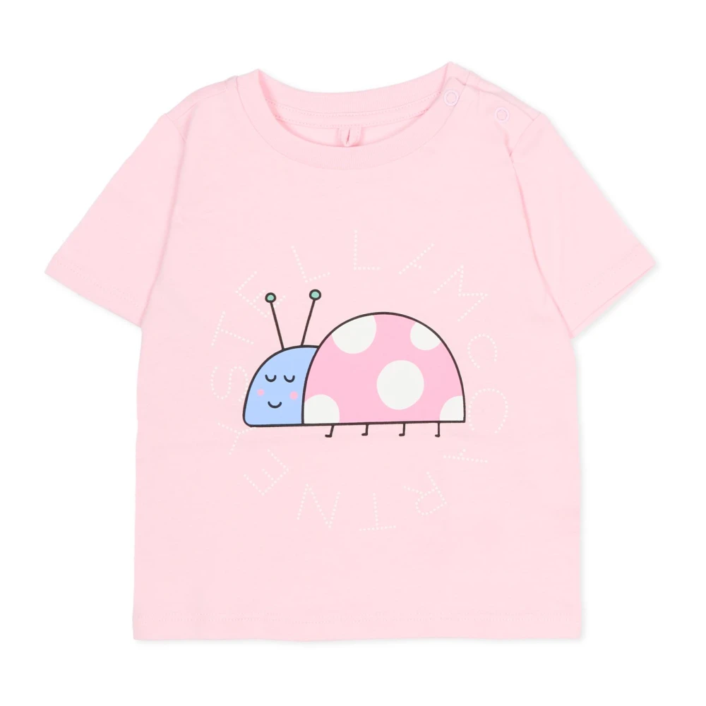 Stella Mccartney Unisex Kids Pink Short Sleeve T-Shirt - Kids Short Sleeve T-Shirts - 12 M - Kids