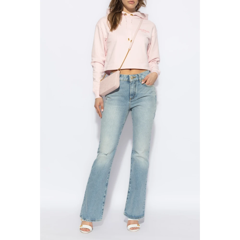Balmain Flare jeans Blue Dames