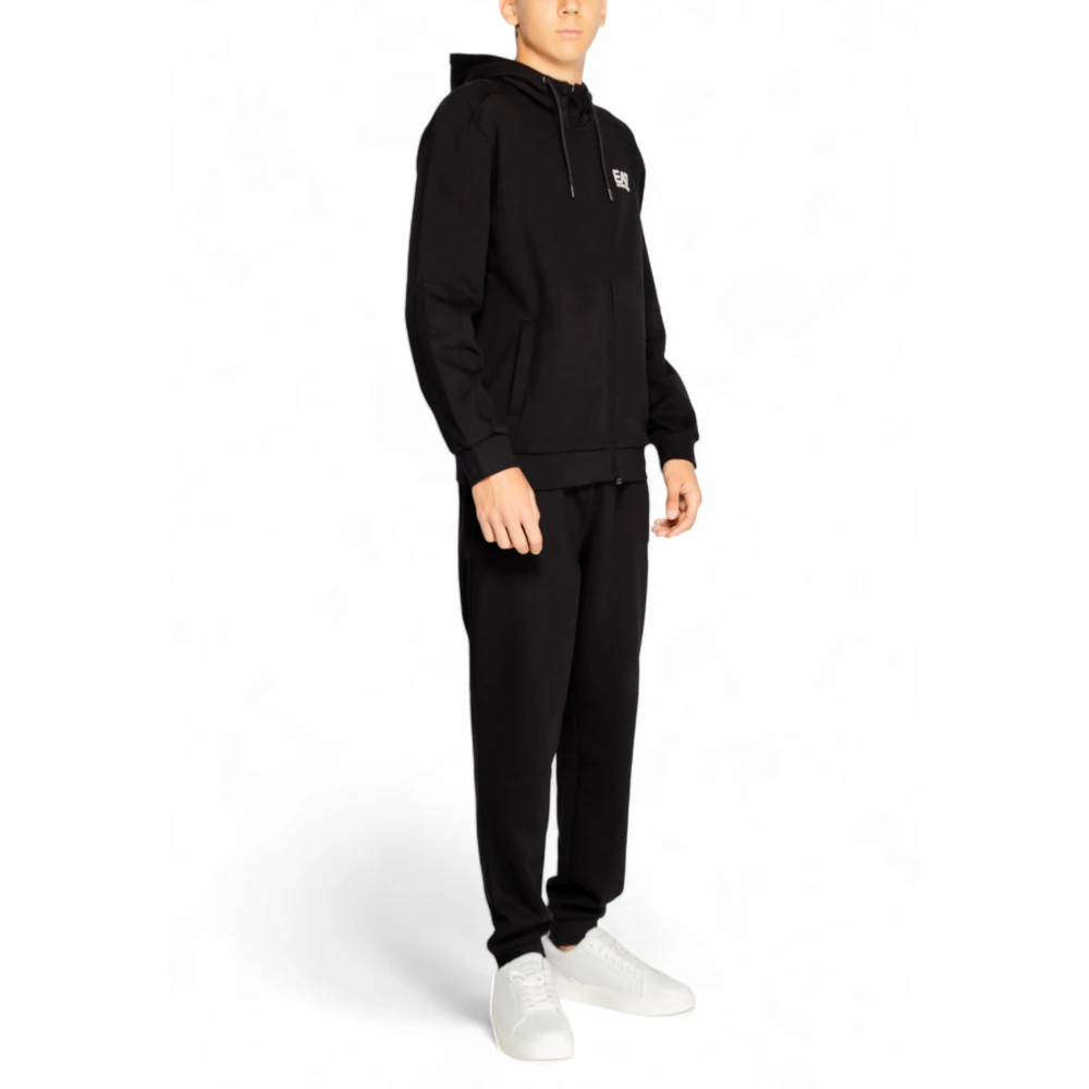 Emporio Armani EA7 Heren Tute Herfst Winter Collectie Black Heren