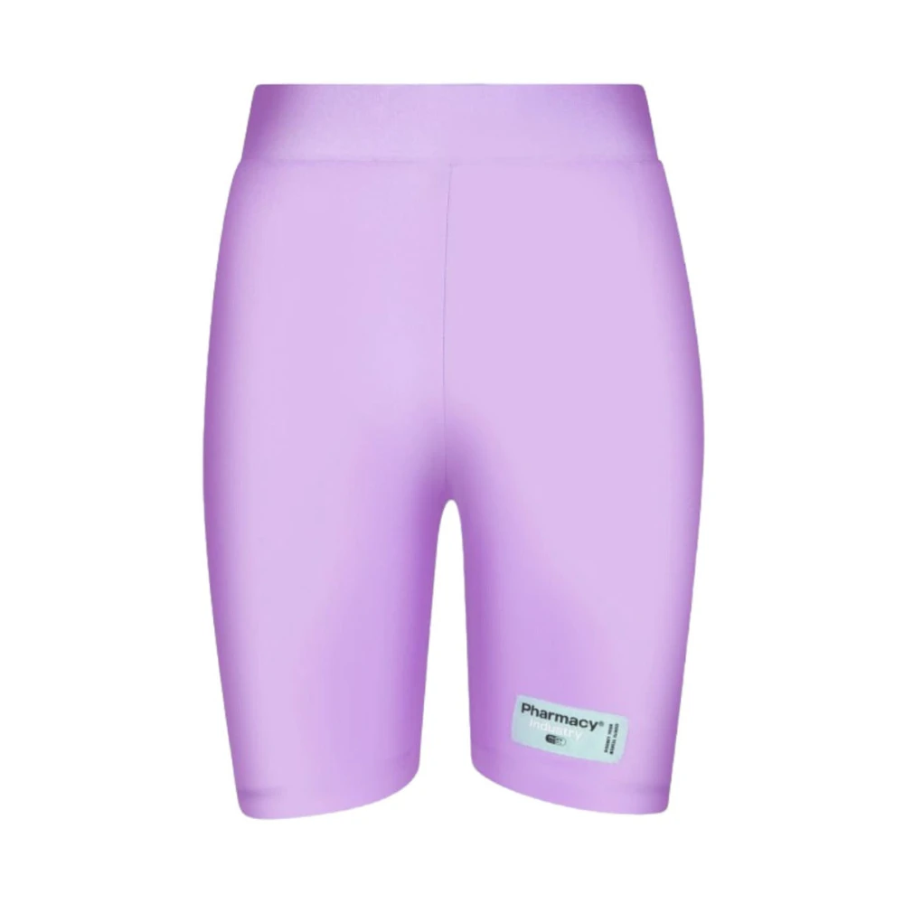 Pharmacy Industry Rekbare leggings Korte Lycra-stijl Purple Dames