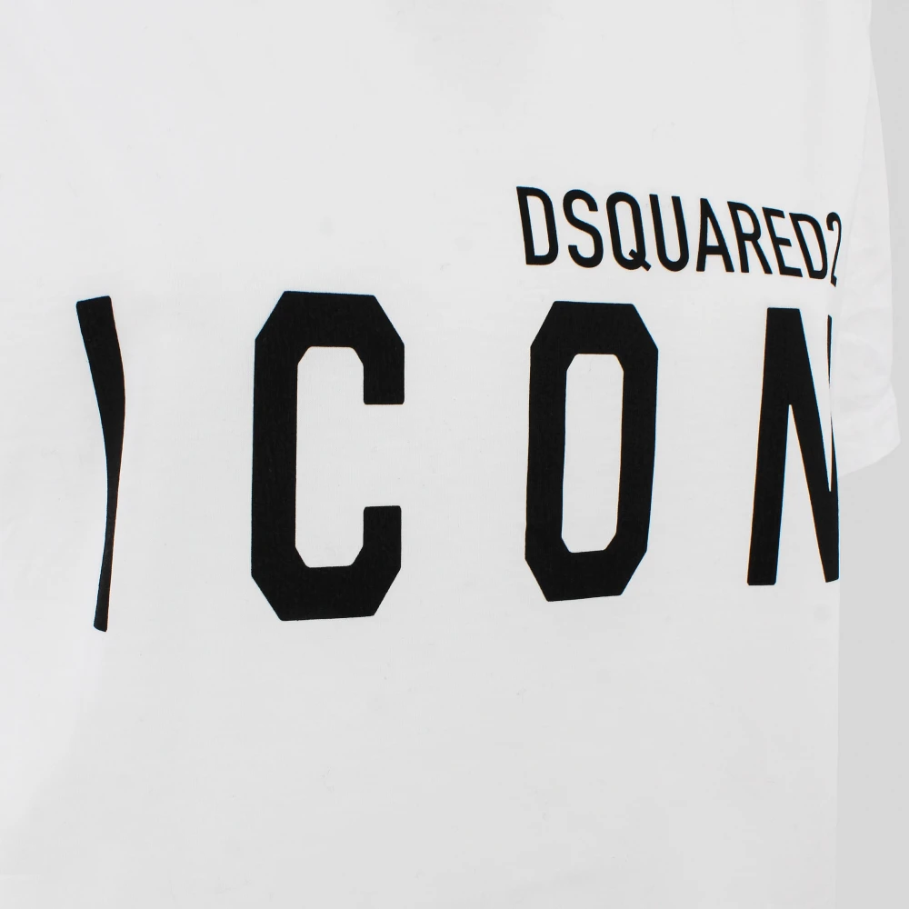 Dsquared2 Elegante Zwarte Jurk voor Vrouwen White Dames