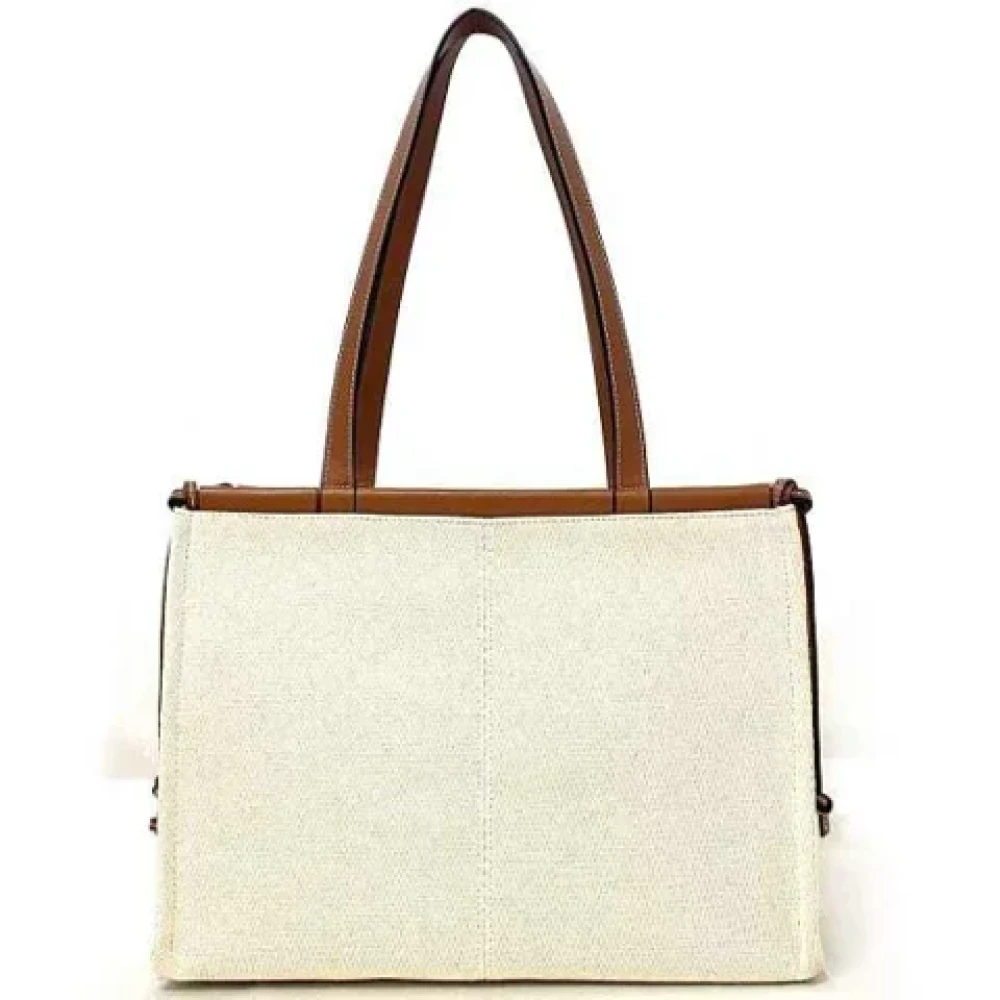 Loewe Pre-owned Fabric totes White Dames