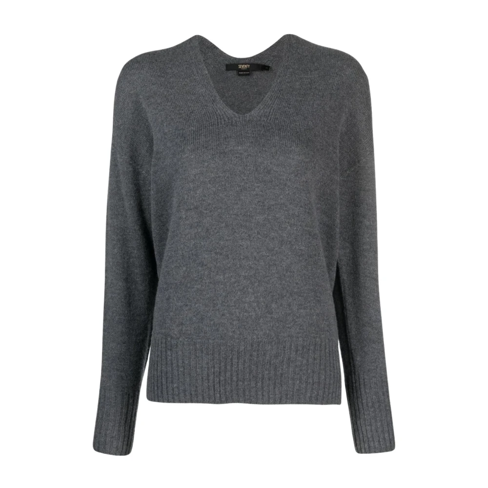 Knitwear > V-neck Knitwear - - Seventy - Modalova