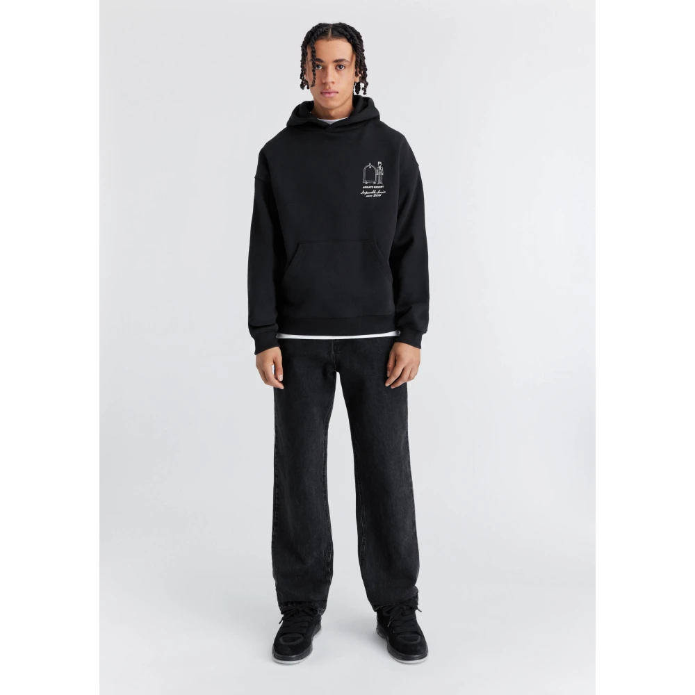 Axel Arigato Resort hoodie Black Heren