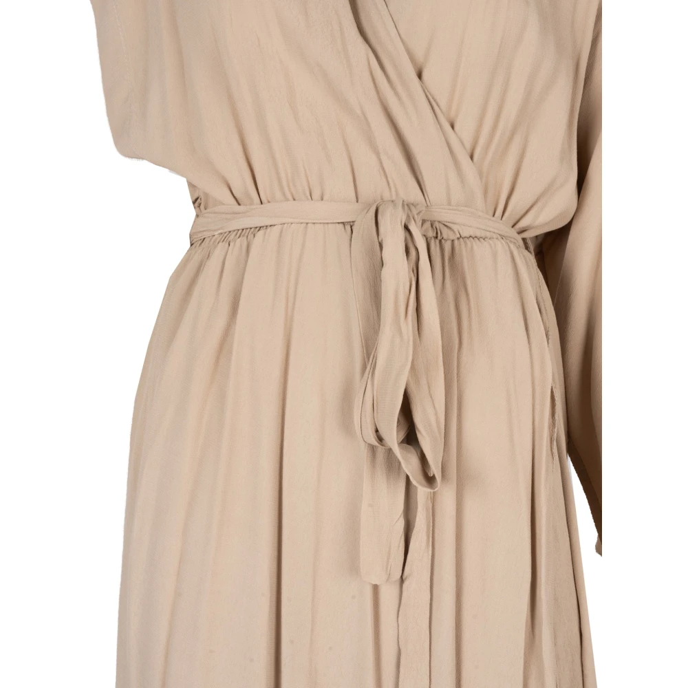 La Haine Inside Us Elegante Asymmetrische Jurk Beige Dames