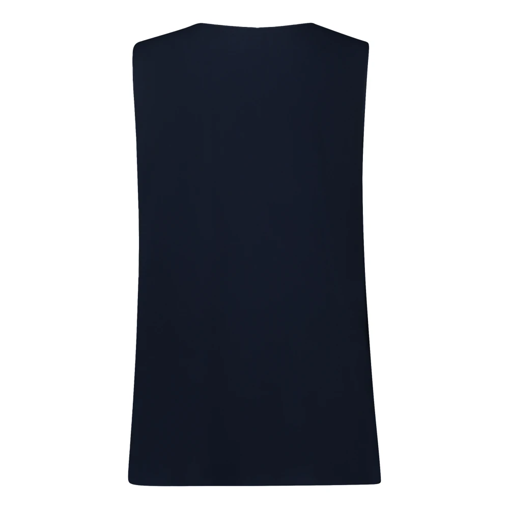 Betty Barclay Elegante Blouse met Ruches Blue Dames