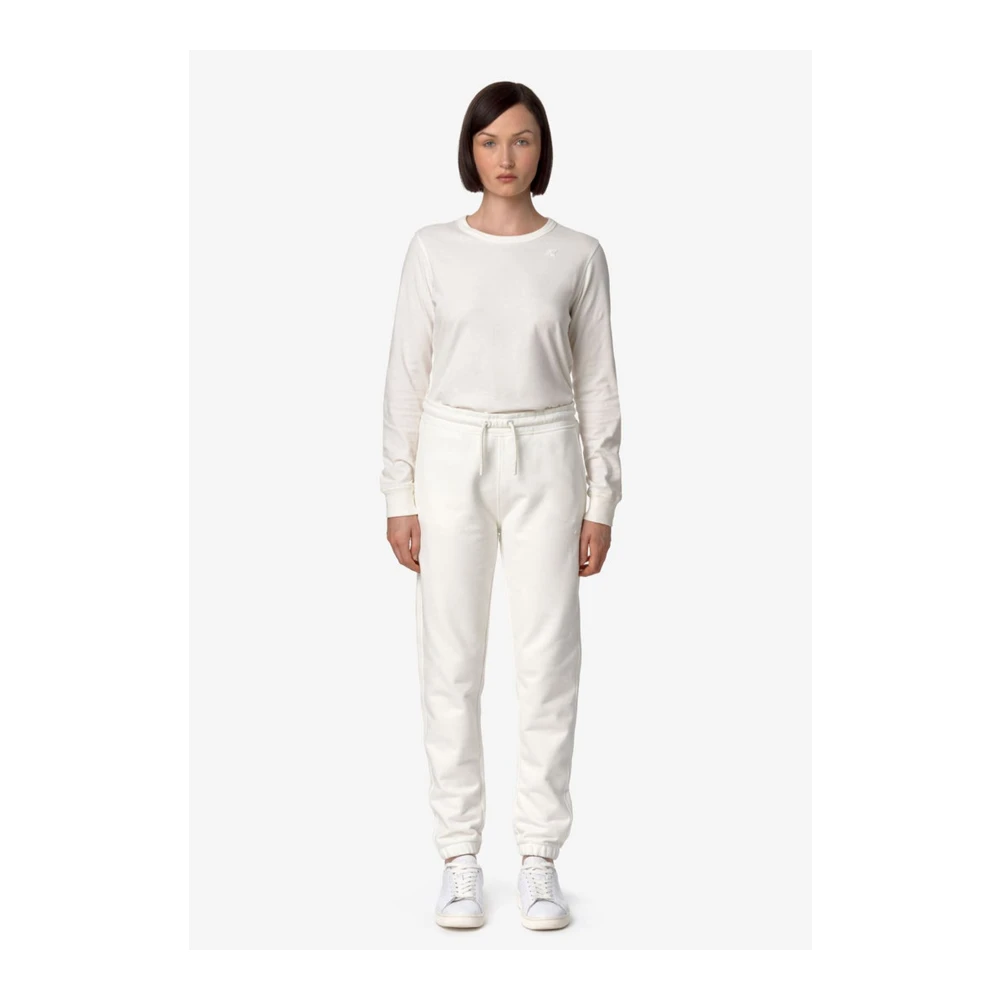 K-way Casual Jogger Broek White Dames