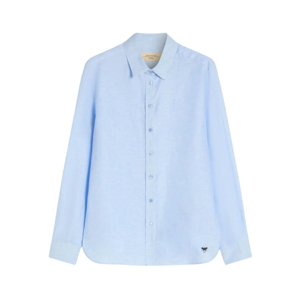 Weekend Max Mara Women's Blue Wkdwerner Shirt - Shirts - Xs - Blouses & Shirts