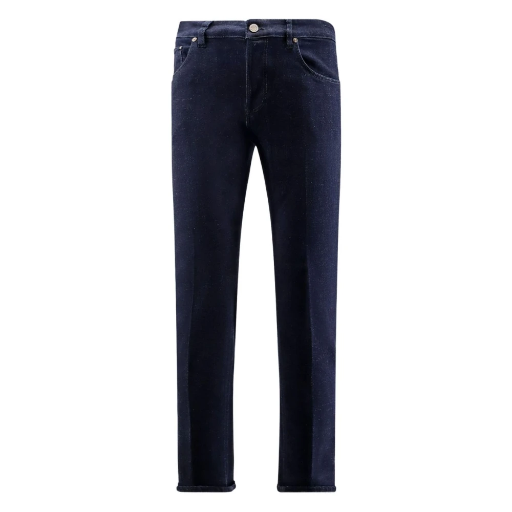Pt Torino Men's Blue Slim-Fit Jeans