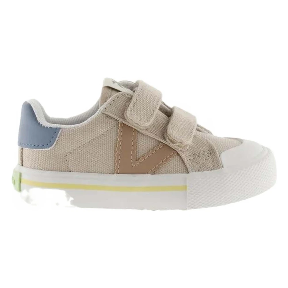 Victoria Boys Beige Tribu Straps Trainersfor Kids