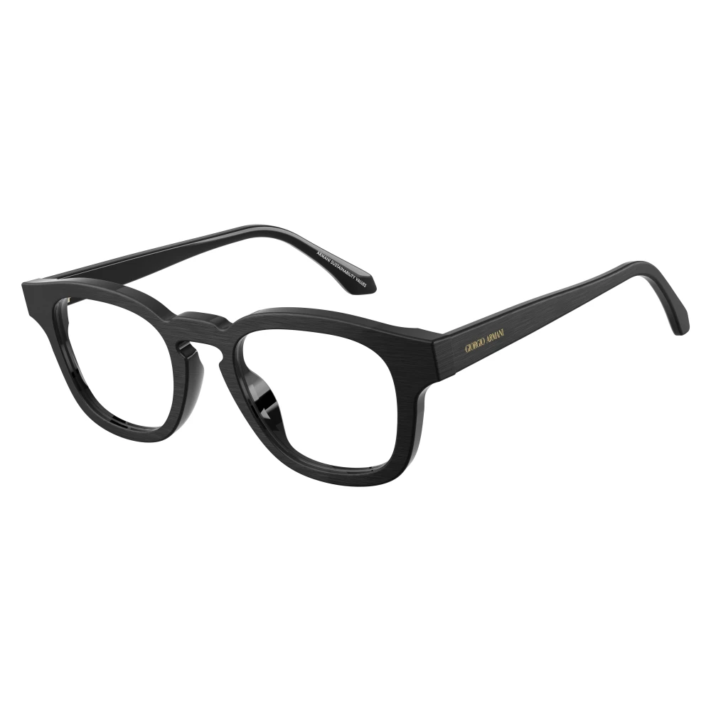 Giorgio Armani Unisex Black Glasses, 48 Mm, Ar7291u Optical Frame