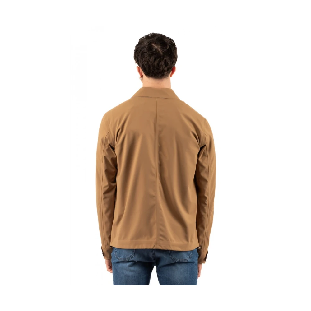 Herno Stijlvolle Blouson Jas Brown Heren